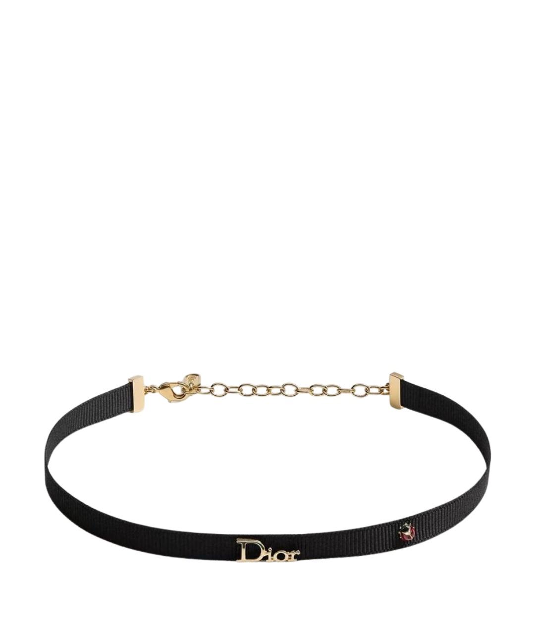 CHRISTIAN DIOR Черный чокер, фото 1
