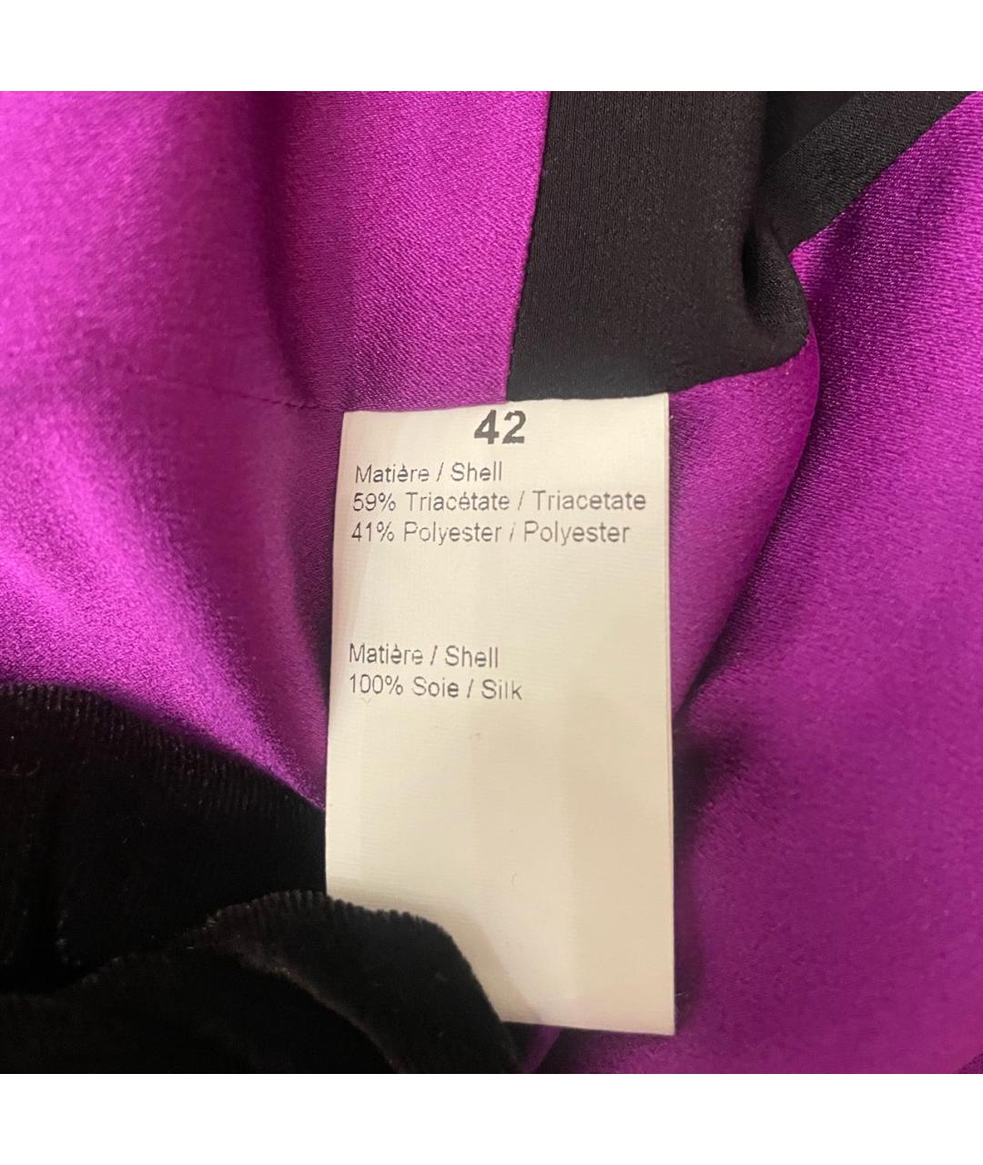SONIA RYKIEL Черное шелковое вечернее платье, фото 4