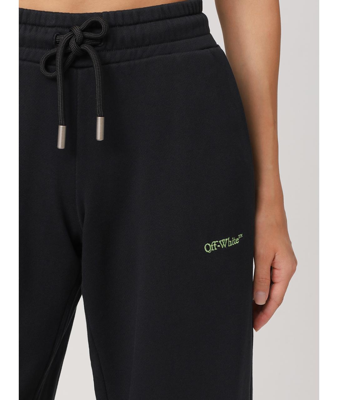 OFF-WHITE Черные спортивные брюки и шорты, фото 5