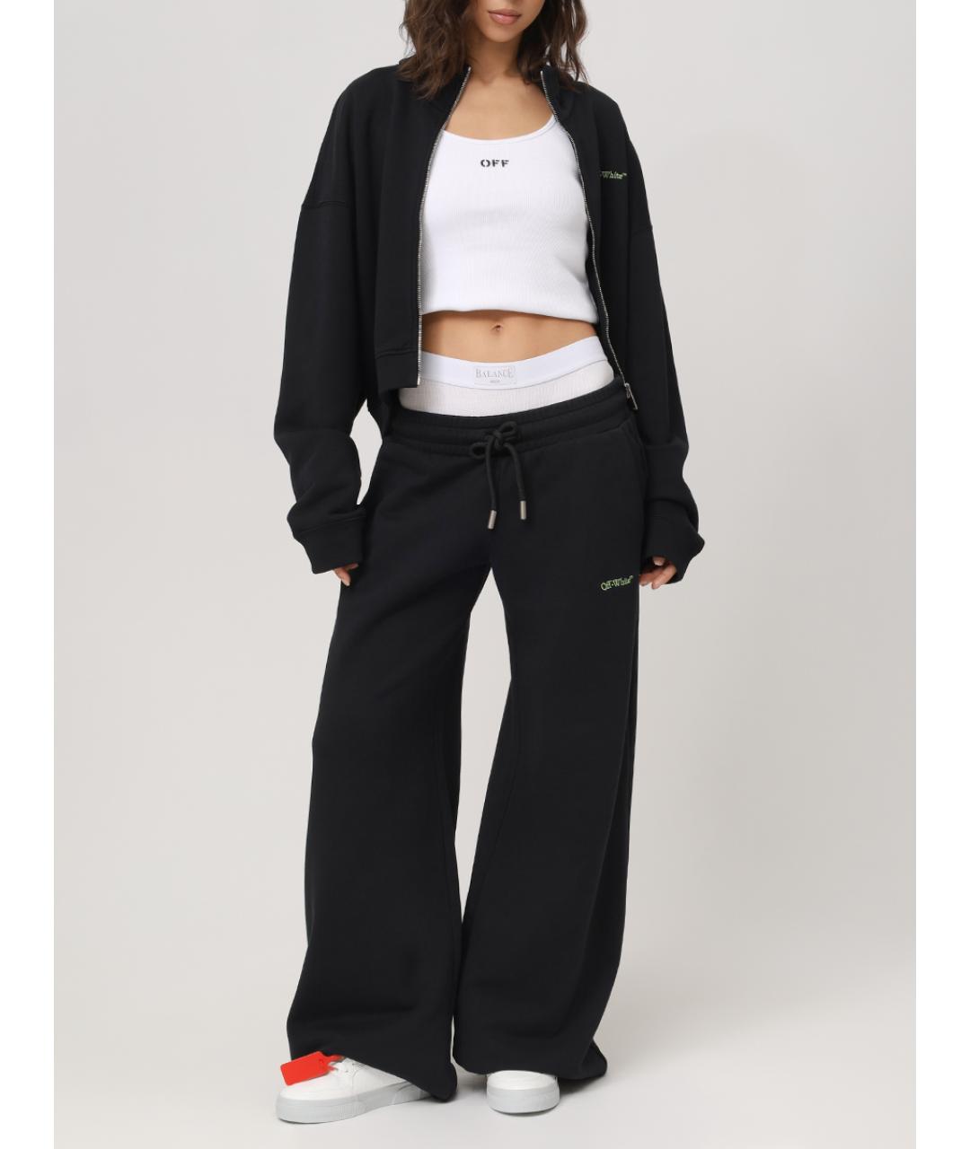 OFF-WHITE Черные спортивные брюки и шорты, фото 2