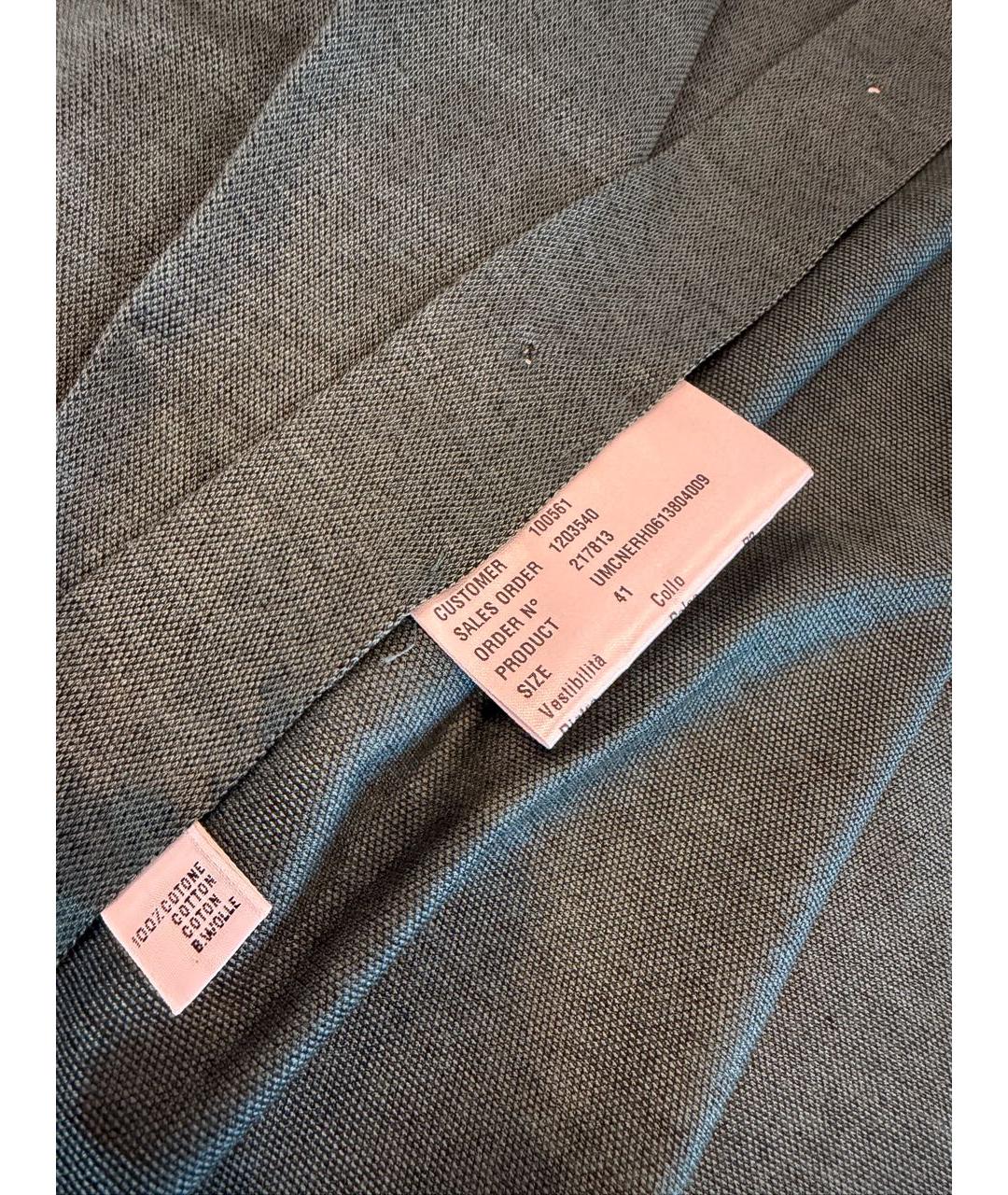 KITON Зеленая хлопковая кэжуал рубашка, фото 6