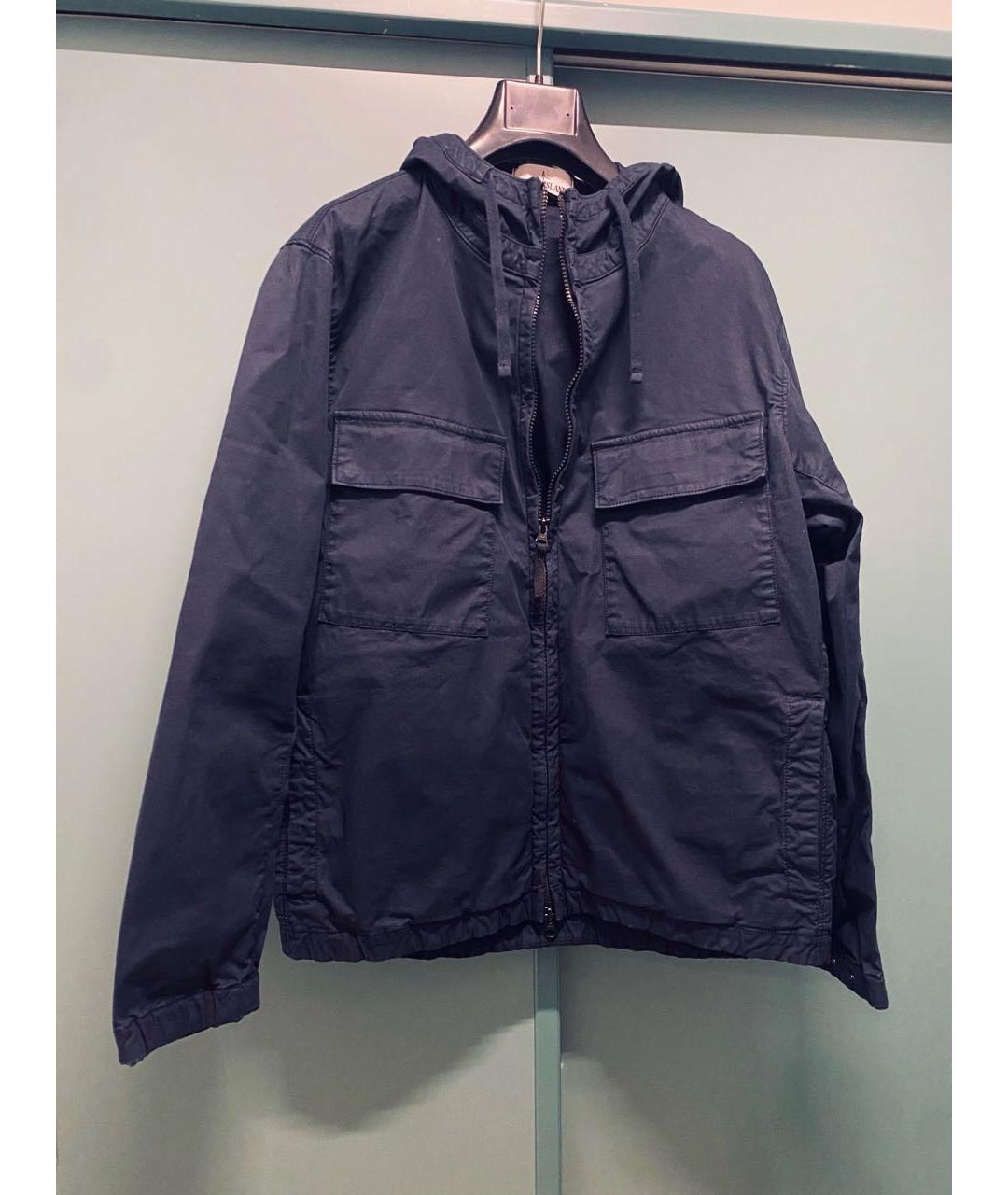 STONE ISLAND Темно-синяя куртка, фото 9