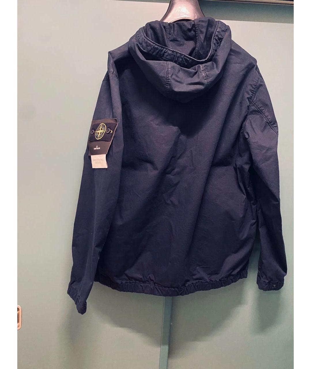 STONE ISLAND Темно-синяя куртка, фото 2