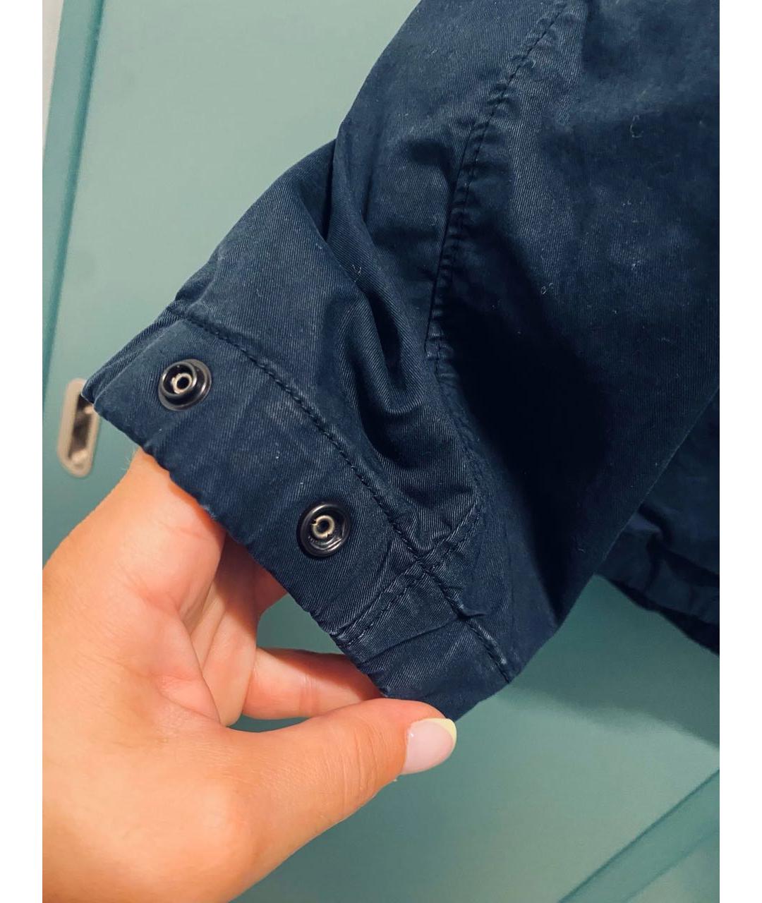 STONE ISLAND Темно-синяя куртка, фото 7