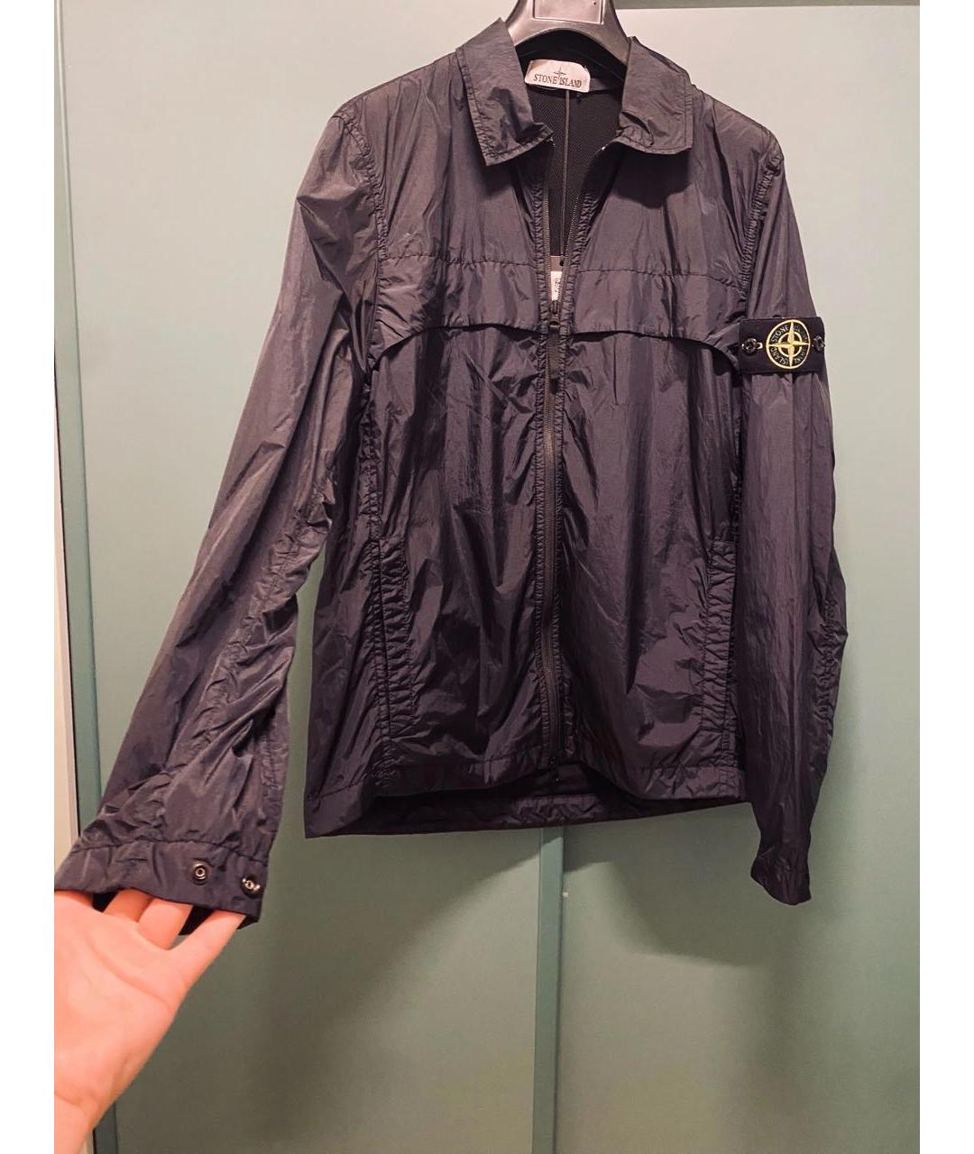 STONE ISLAND Черная куртка, фото 7