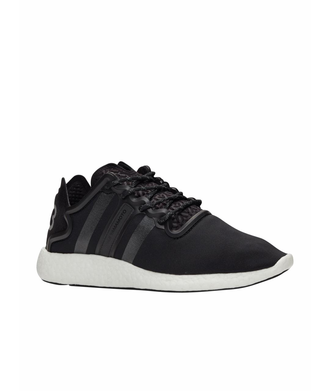 Y-3 Черные низкие кроссовки / кеды, фото 1