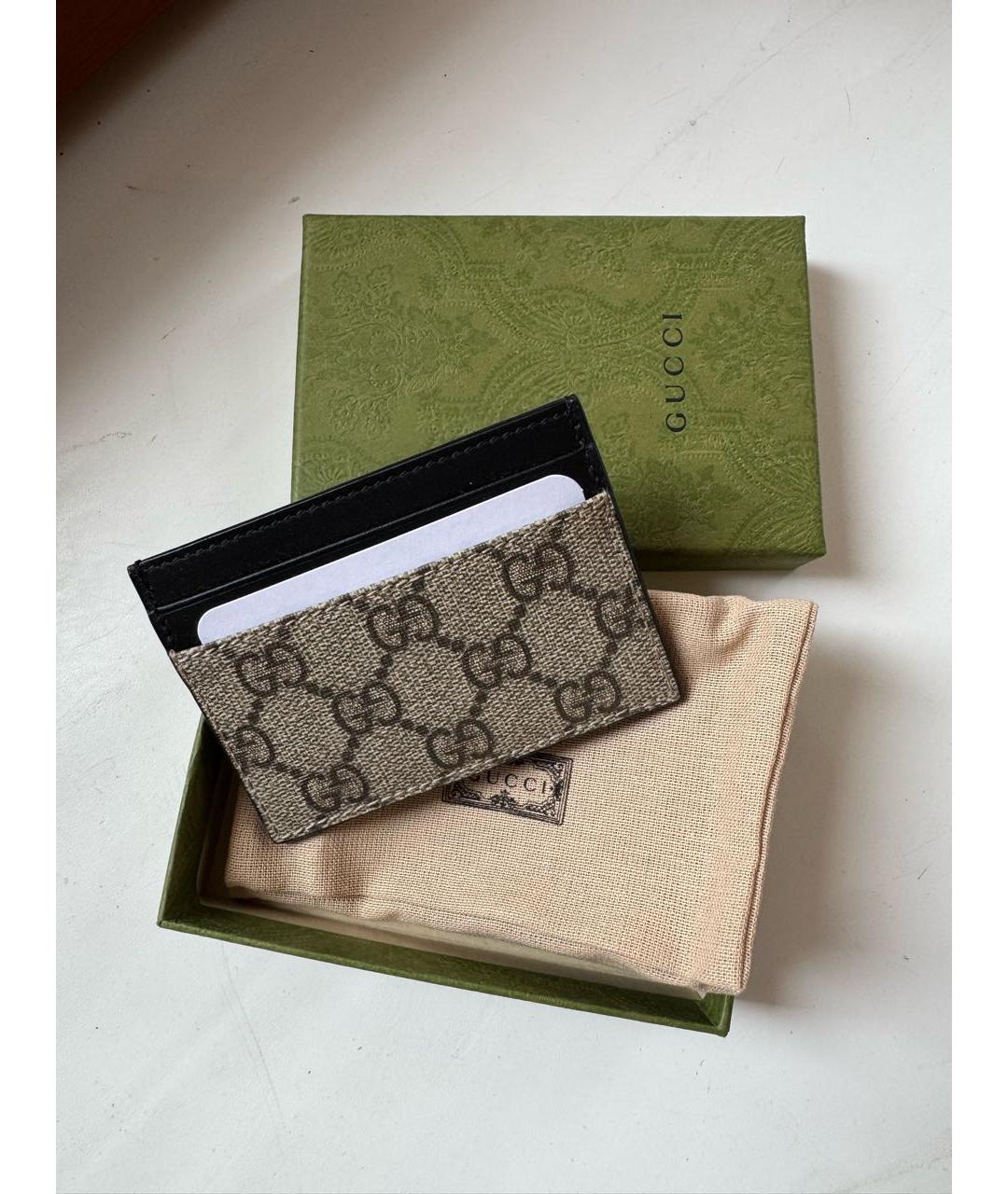 GUCCI Бежевый кардхолдер, фото 3