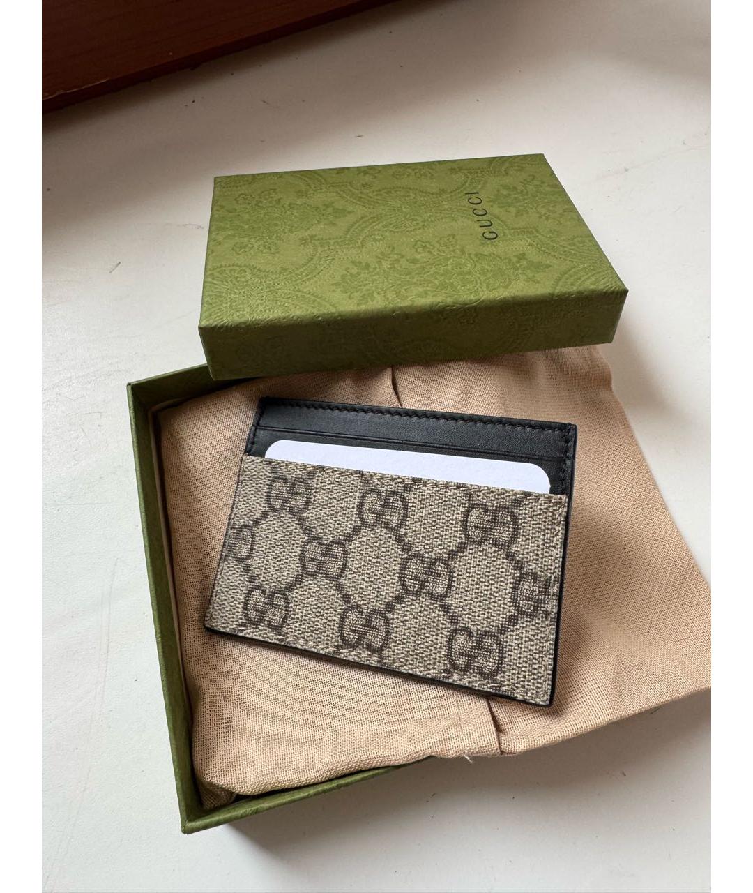 GUCCI Бежевый кардхолдер, фото 2