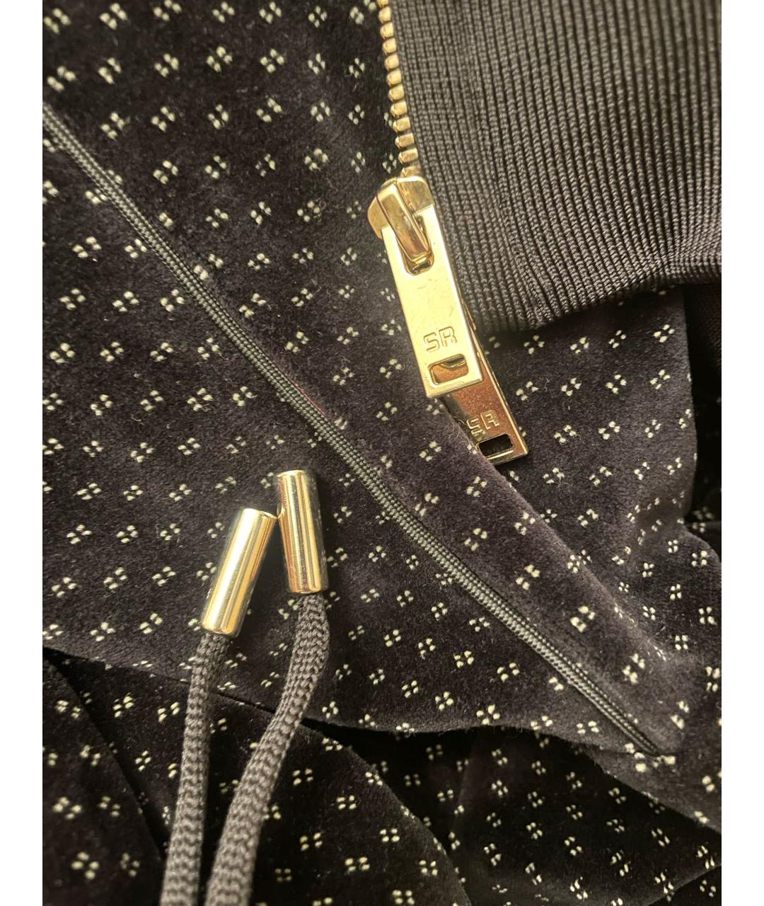 SONIA RYKIEL Черный вискозный костюм с брюками, фото 8