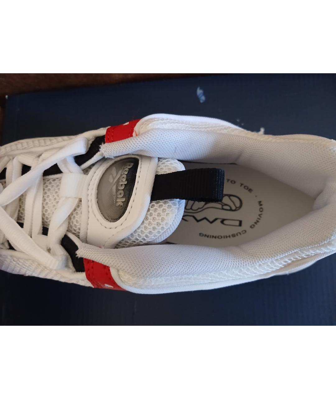 REEBOK Бежевые низкие кроссовки / кеды из искусственной кожи, фото 8
