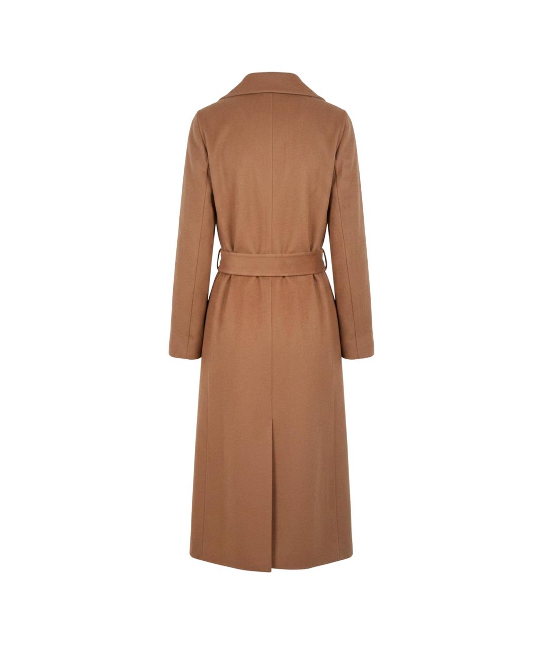 'S MAX MARA Бежевое шерстяное пальто, фото 2