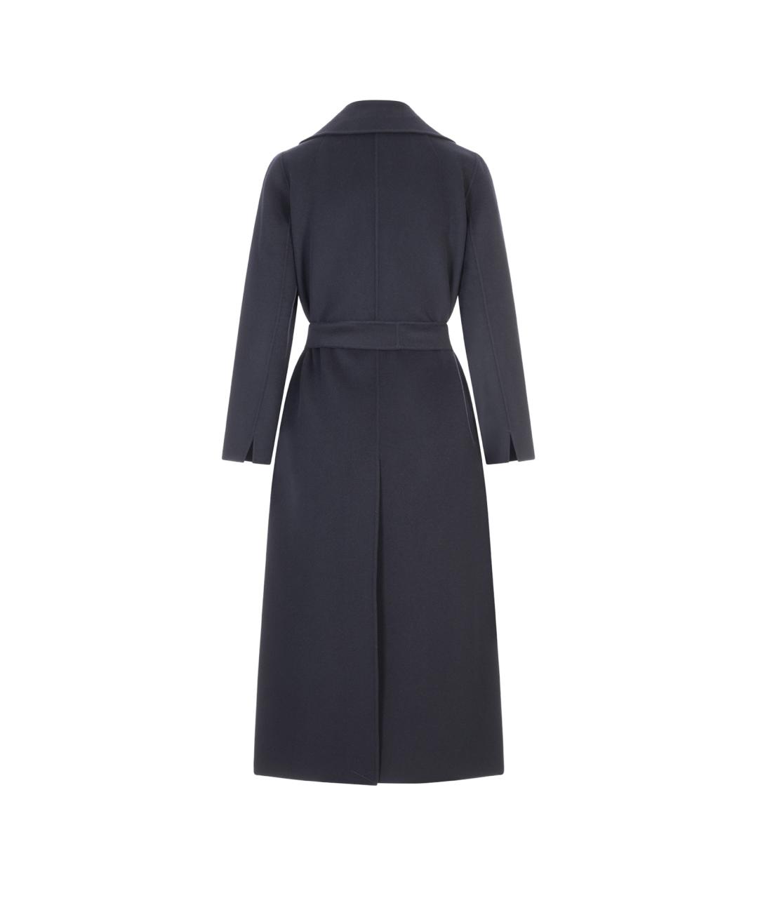 'S MAX MARA Синее шерстяное пальто, фото 2