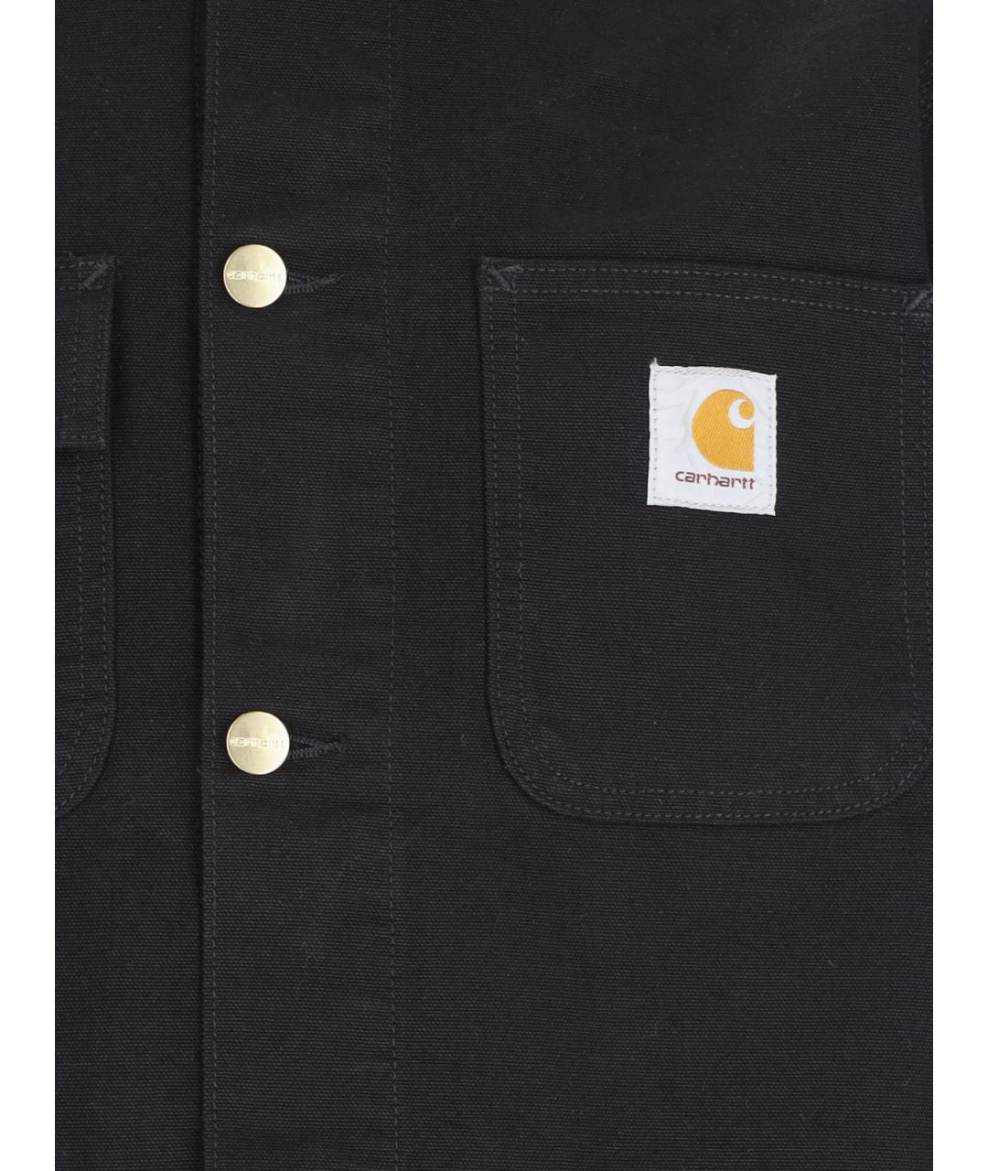 CARHARTT WIP Черная хлопковая куртка, фото 3