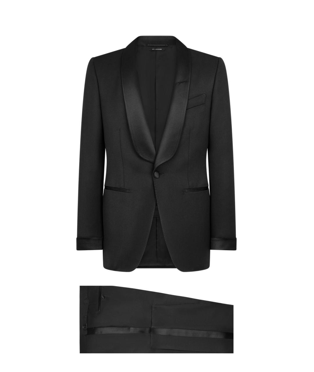TOM FORD Черный классический костюм, фото 1