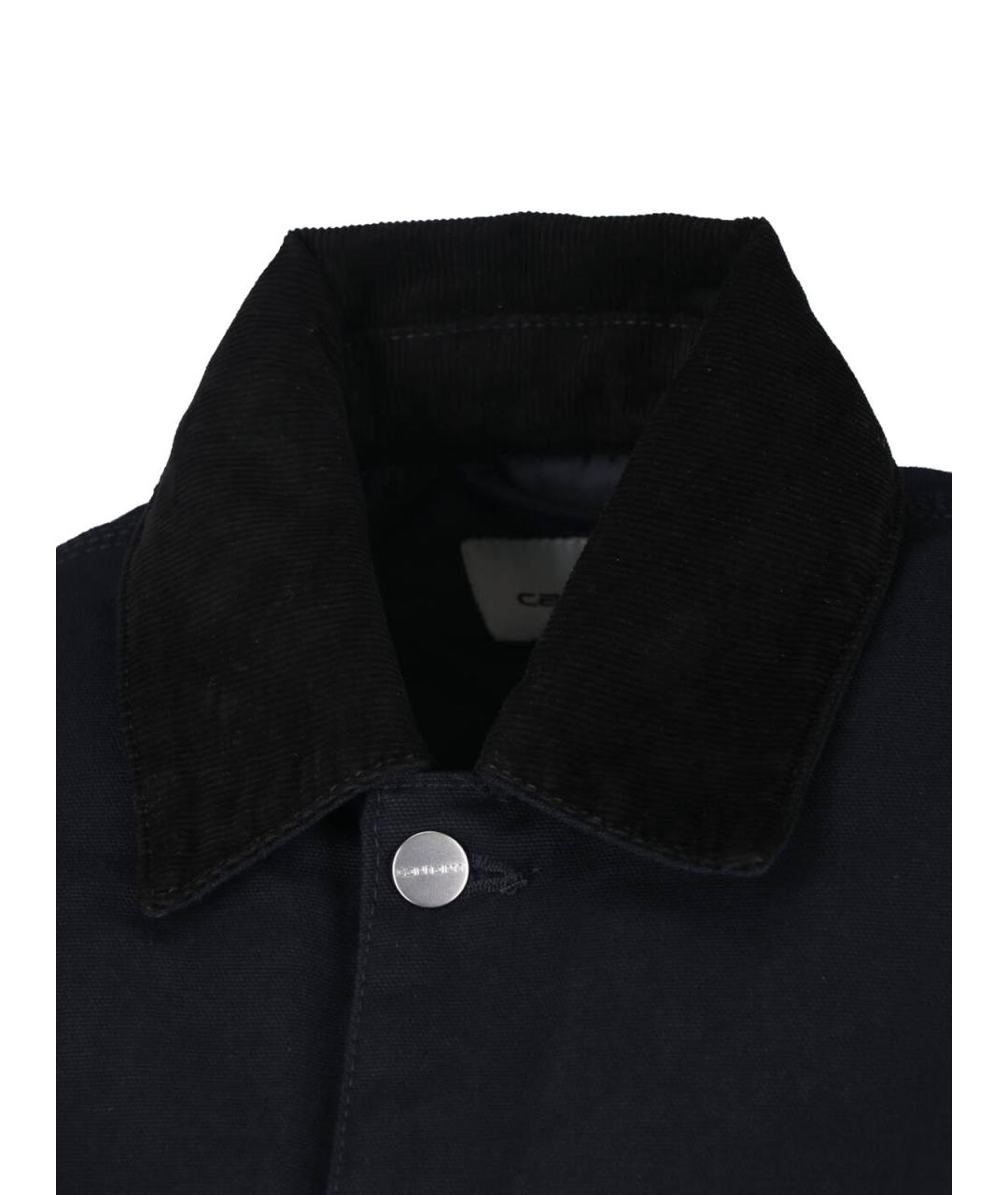 CARHARTT WIP Черная хлопковая куртка, фото 4