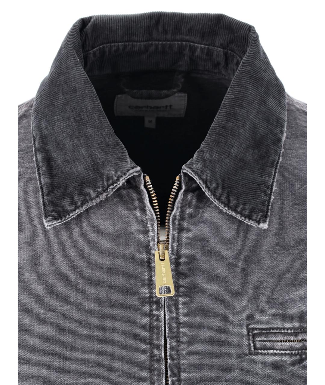 CARHARTT WIP Черная хлопковая куртка, фото 4