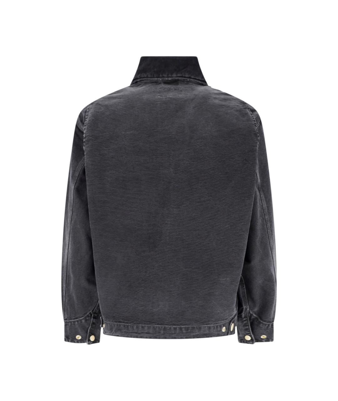 CARHARTT WIP Черная хлопковая куртка, фото 2