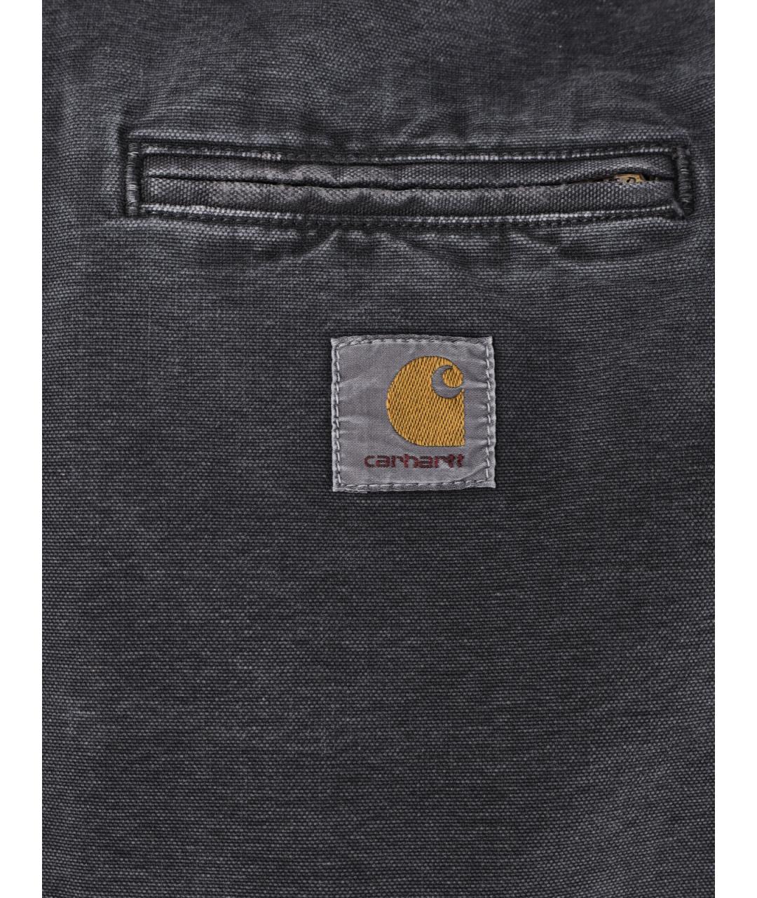 CARHARTT WIP Черная хлопковая куртка, фото 3
