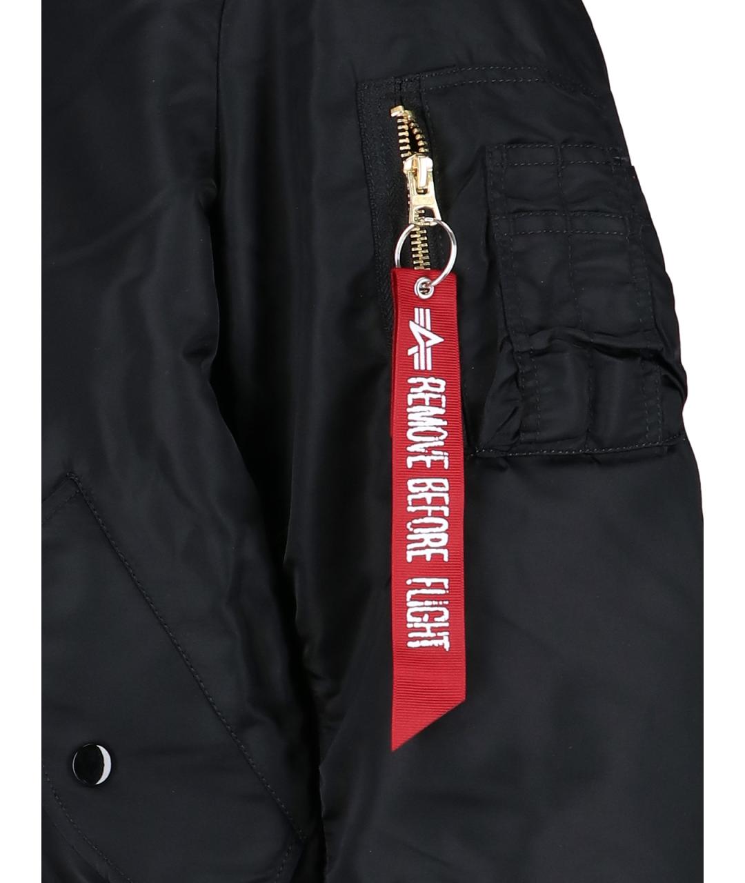 ALPHA INDUSTRIES Черная куртка, фото 6