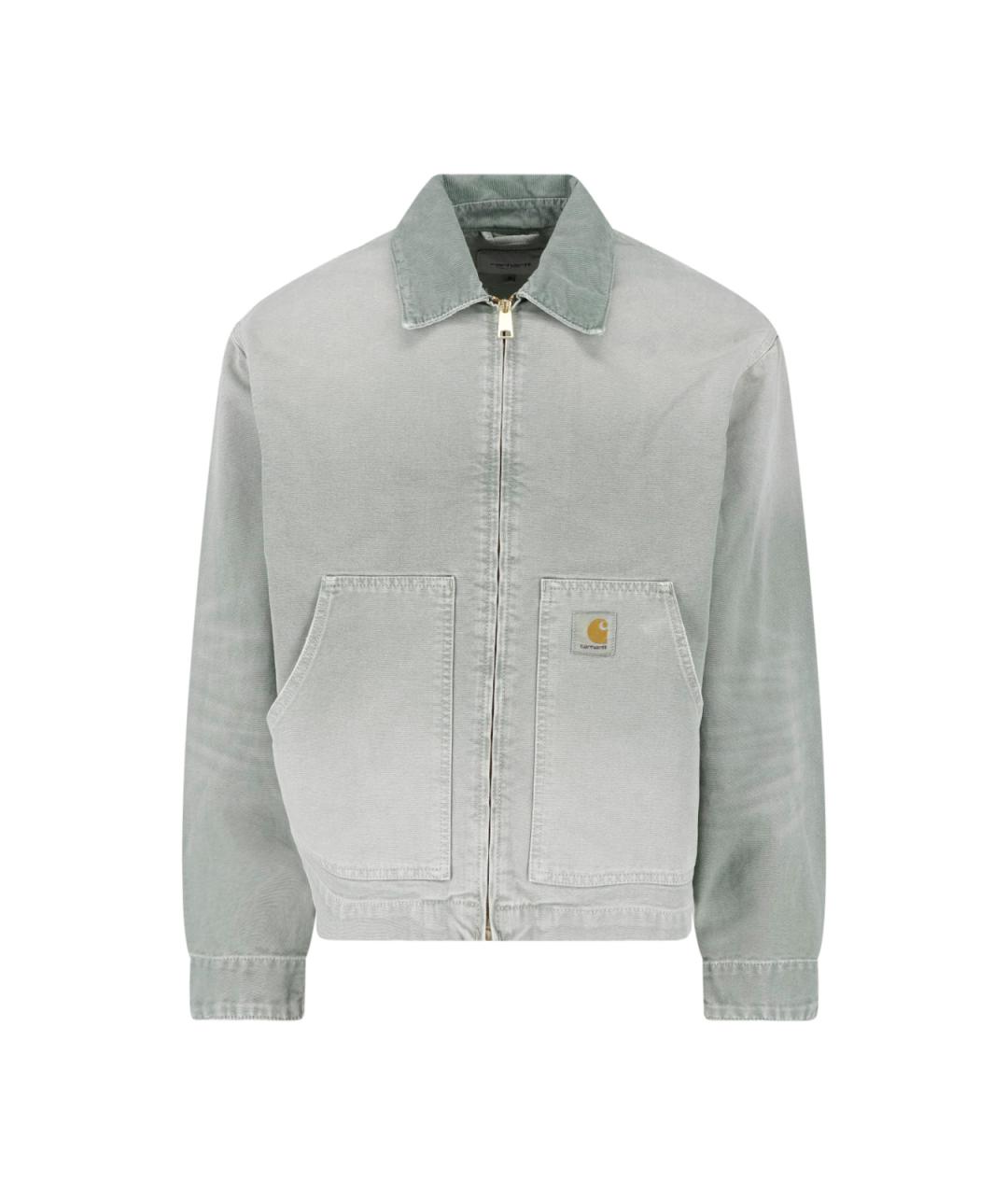 CARHARTT WIP Зеленая хлопковая куртка, фото 1