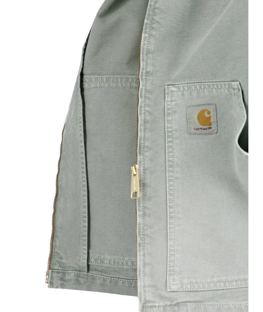 CARHARTT WIP Зеленая хлопковая куртка, фото 5