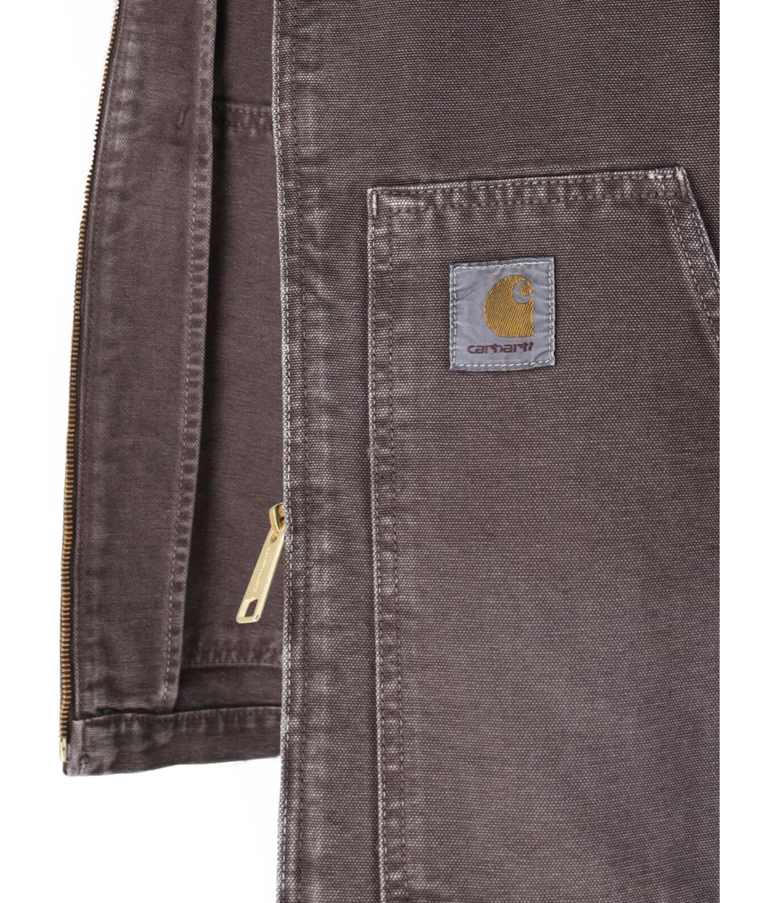 CARHARTT WIP Коричневая хлопковая куртка, фото 5