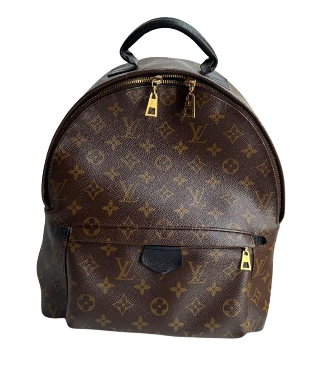 LOUIS VUITTON Коричневый канва рюкзак, фото 1