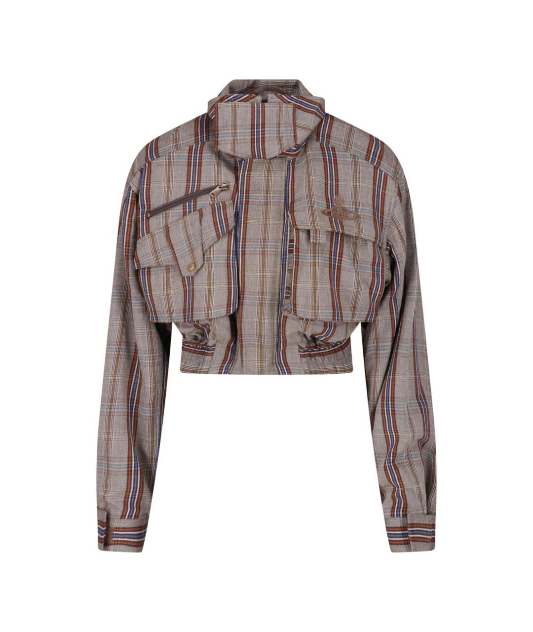 VIVIENNE WESTWOOD Мульти вискозная куртка, фото 1