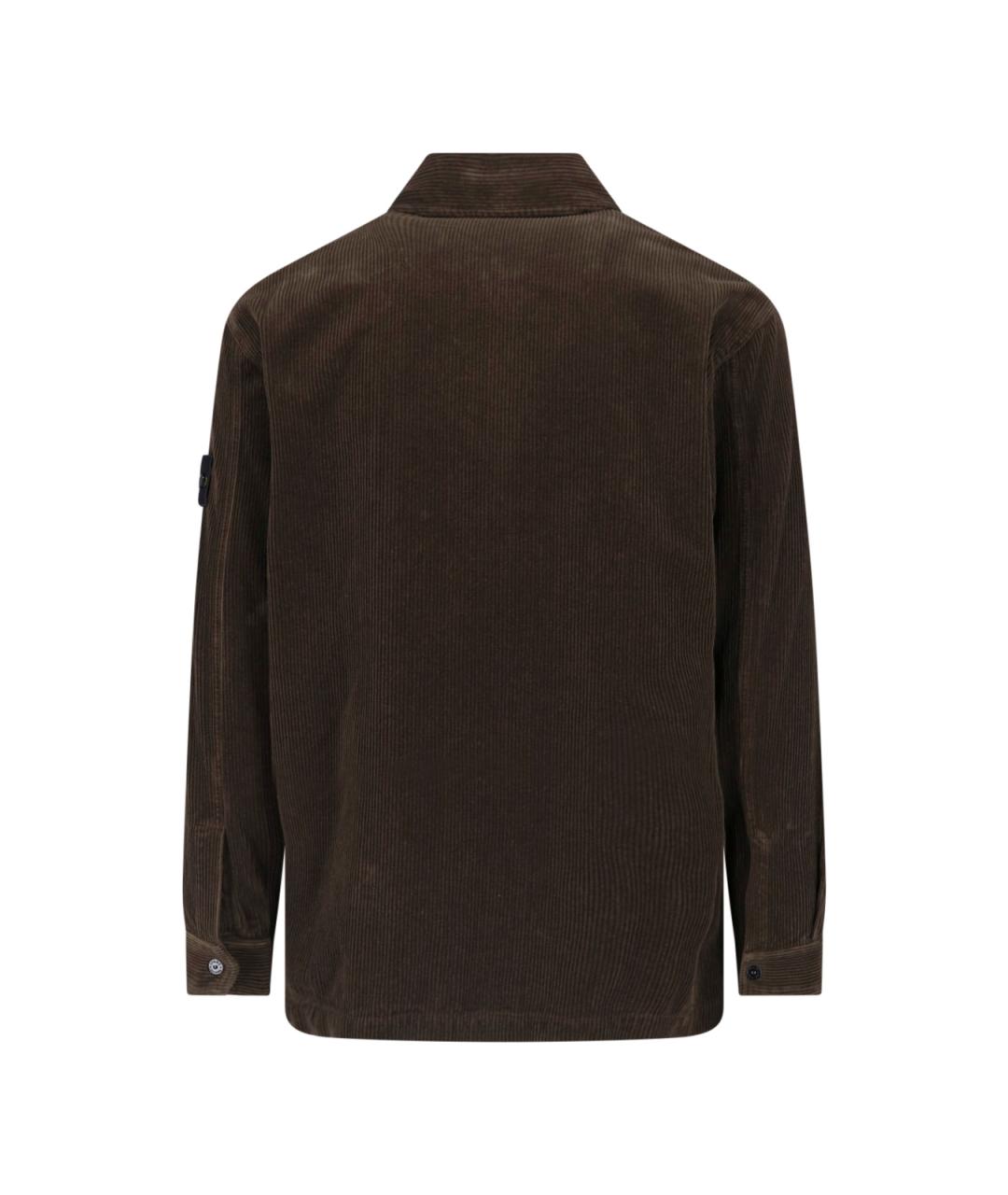 STONE ISLAND Хлопковая кэжуал рубашка, фото 2