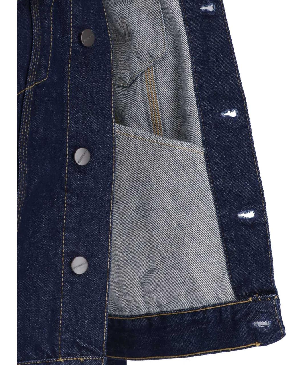 CARHARTT WIP Синяя хлопковая куртка, фото 5