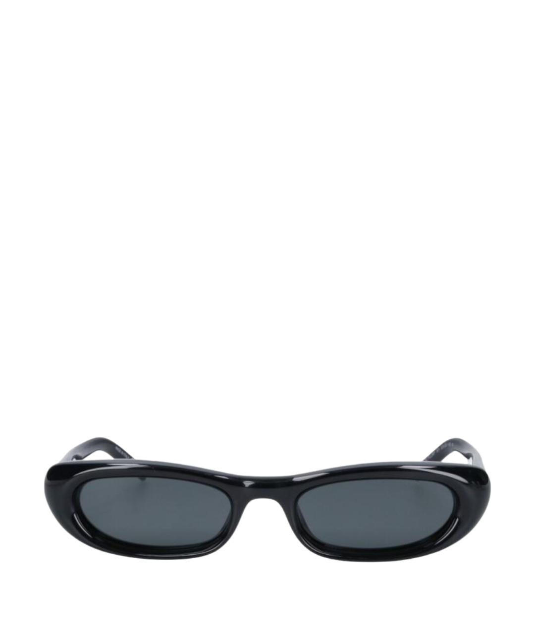 SAINT LAURENT Черные пластиковые солнцезащитные очки, фото 1