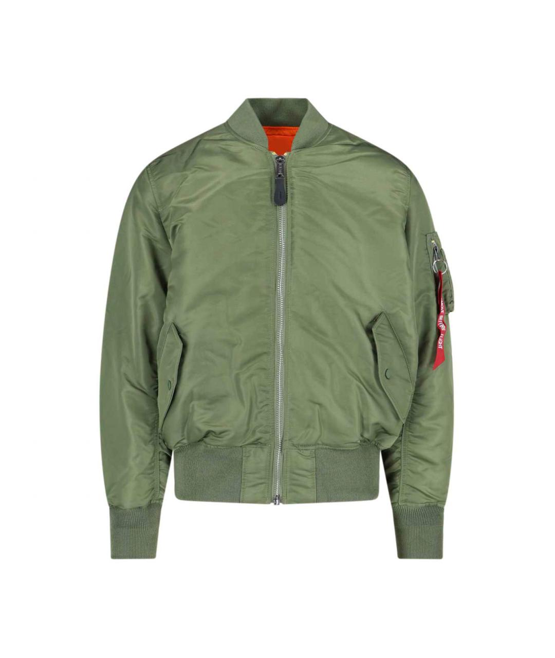 ALPHA INDUSTRIES Зеленая куртка, фото 1