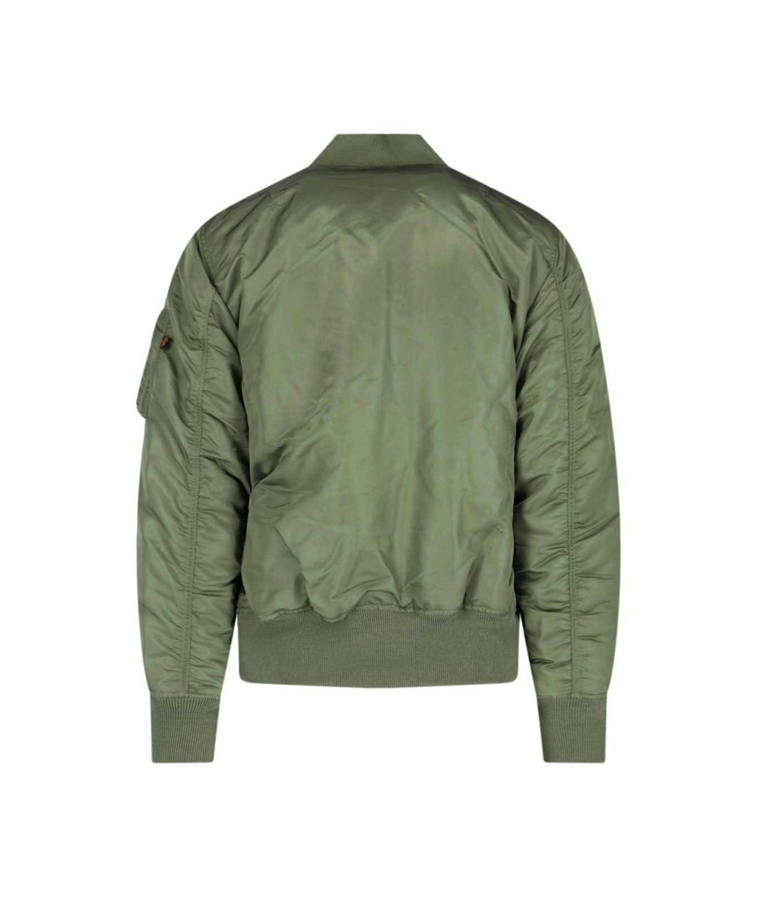 ALPHA INDUSTRIES Зеленая куртка, фото 3