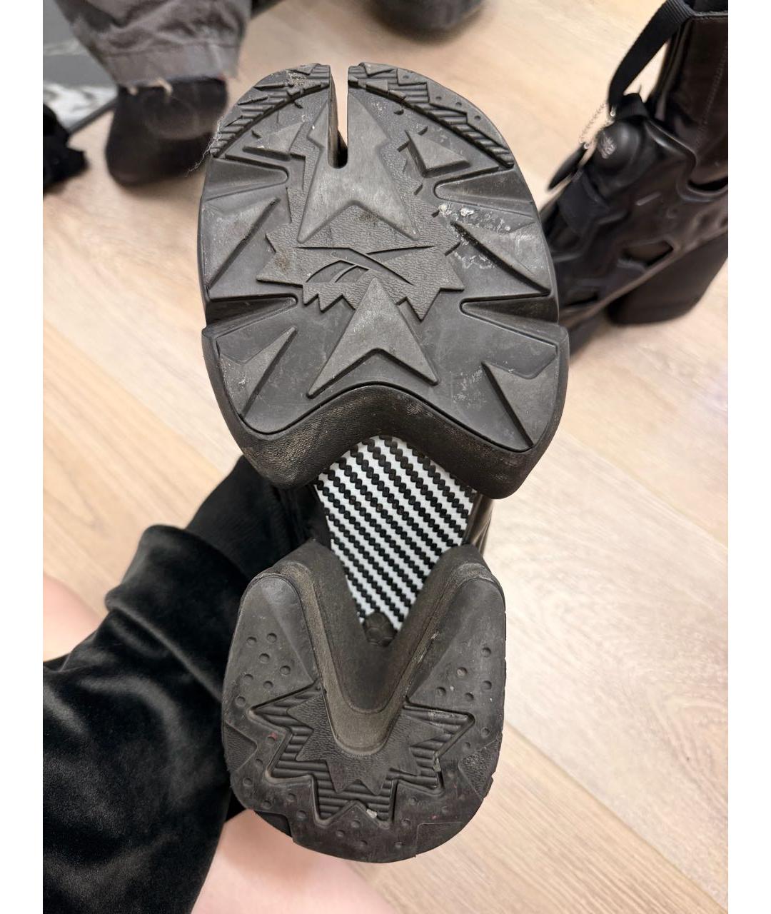 MAISON MARGIELA Черные ботильоны из лакированной кожи, фото 6
