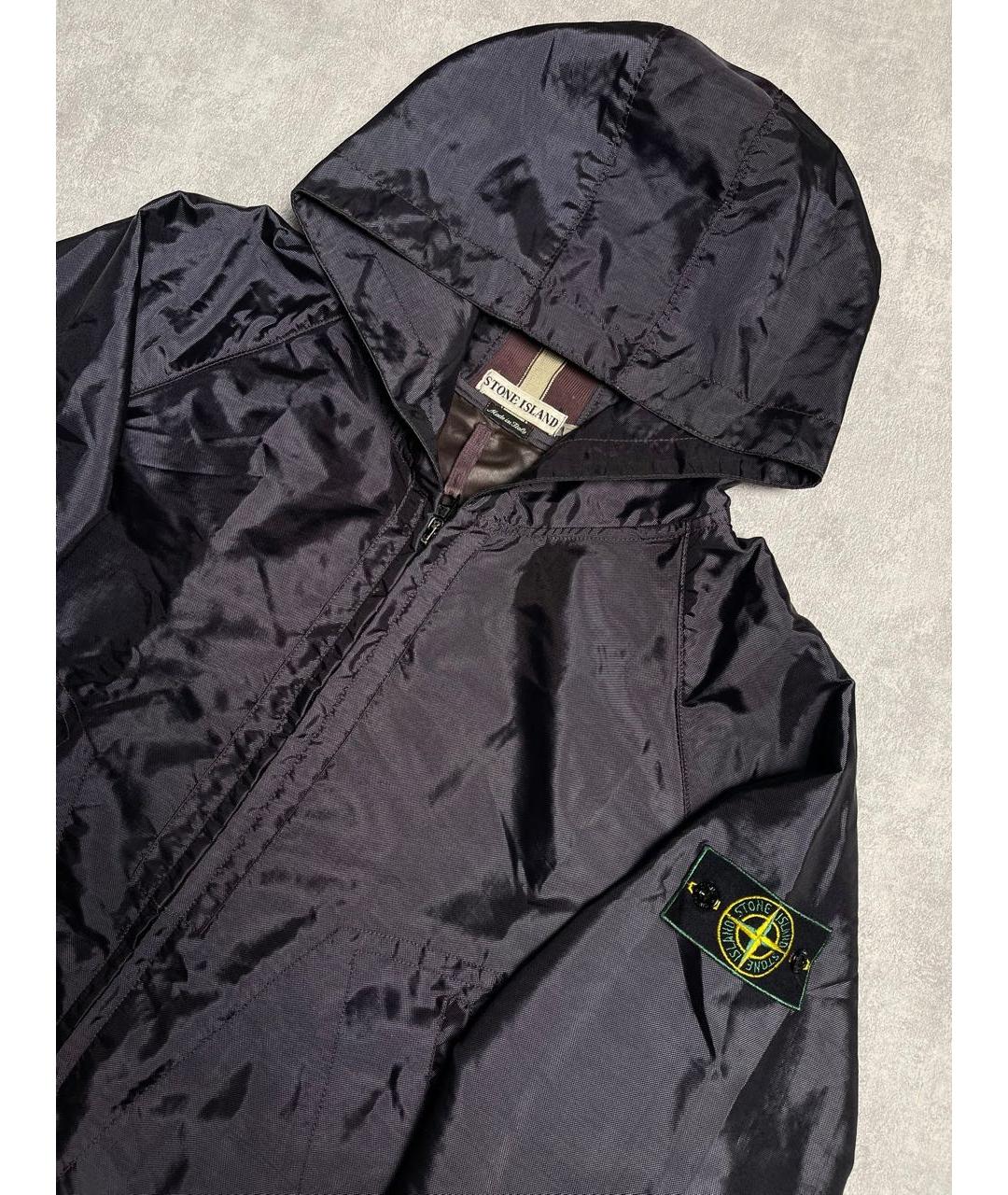 STONE ISLAND Фиолетовая полиамидовая куртка, фото 4