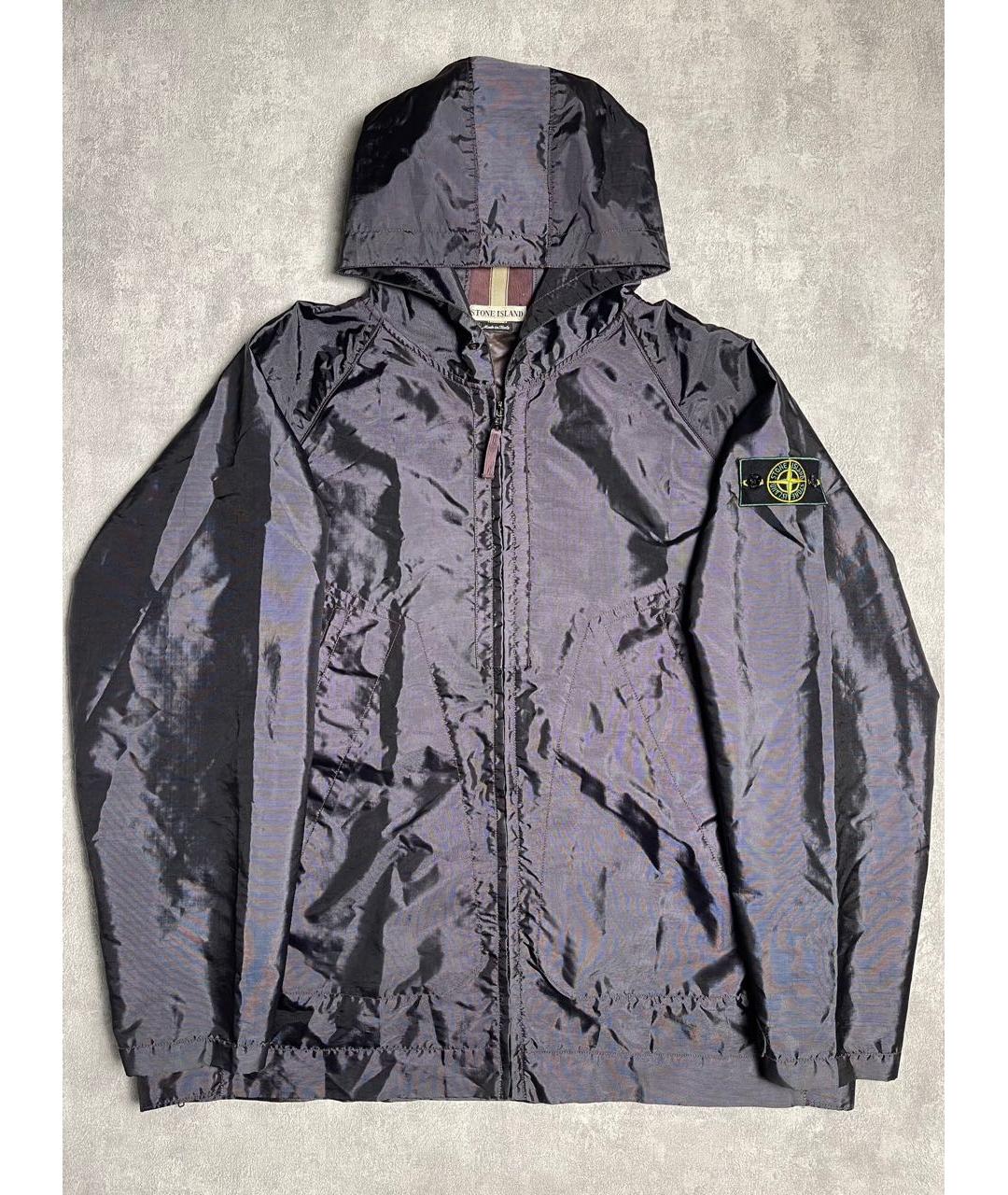 STONE ISLAND Фиолетовая полиамидовая куртка, фото 8