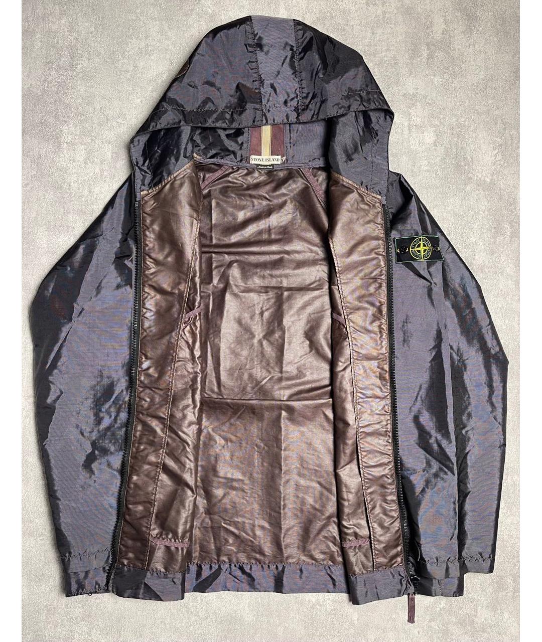 STONE ISLAND Фиолетовая полиамидовая куртка, фото 3