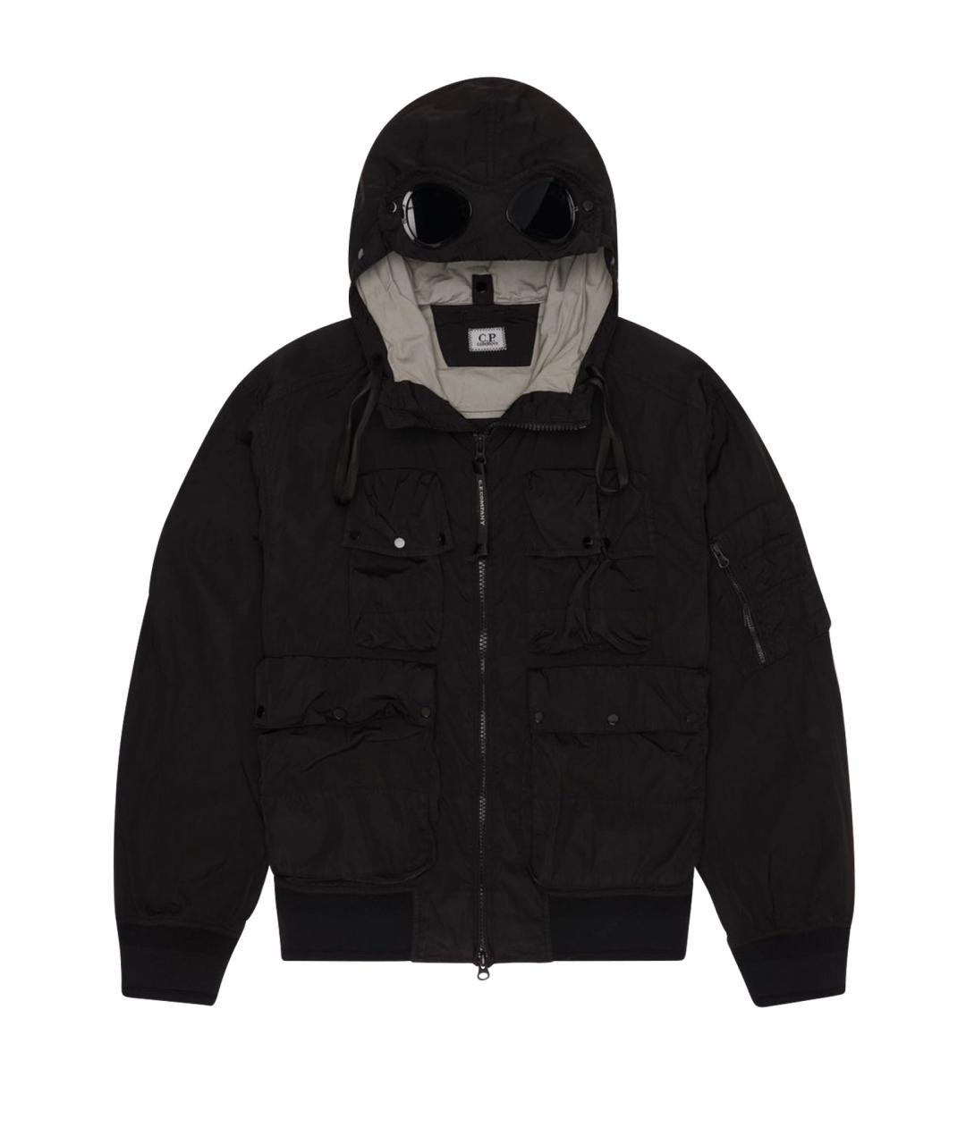 CP COMPANY Черная полиамидовая куртка, фото 1