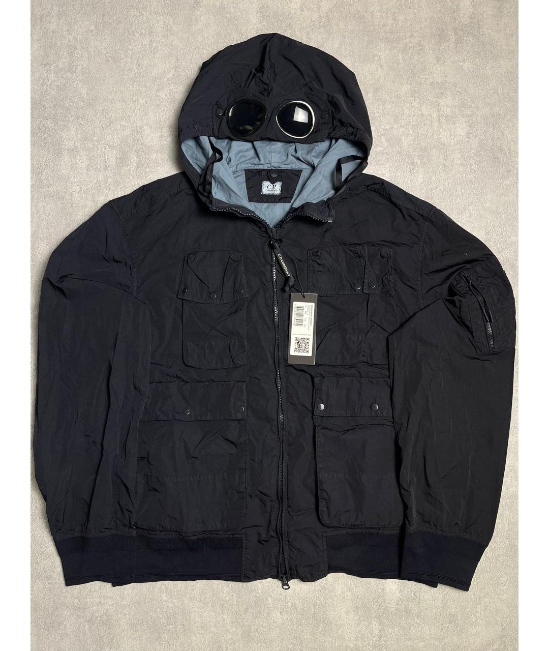 CP COMPANY Черная полиамидовая куртка, фото 2