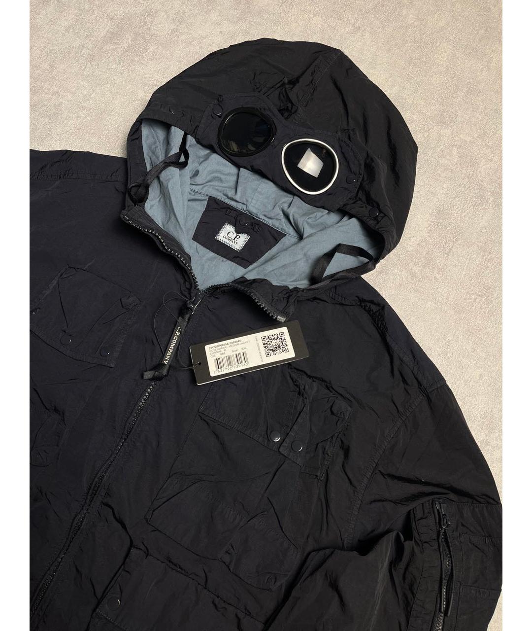 CP COMPANY Черная полиамидовая куртка, фото 3