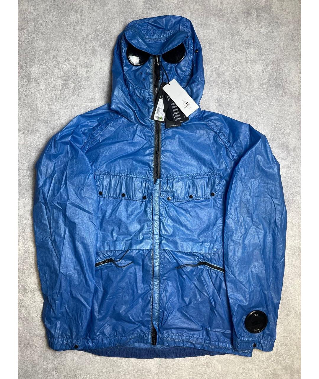 CP COMPANY Синяя полиамидовая куртка, фото 8