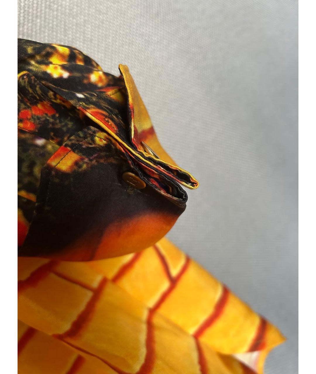 LOUIS VUITTON Мульти шелковая кэжуал рубашка, фото 6