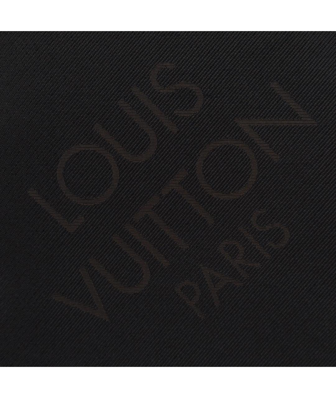 LOUIS VUITTON Черная тканевая сумка на плечо, фото 3