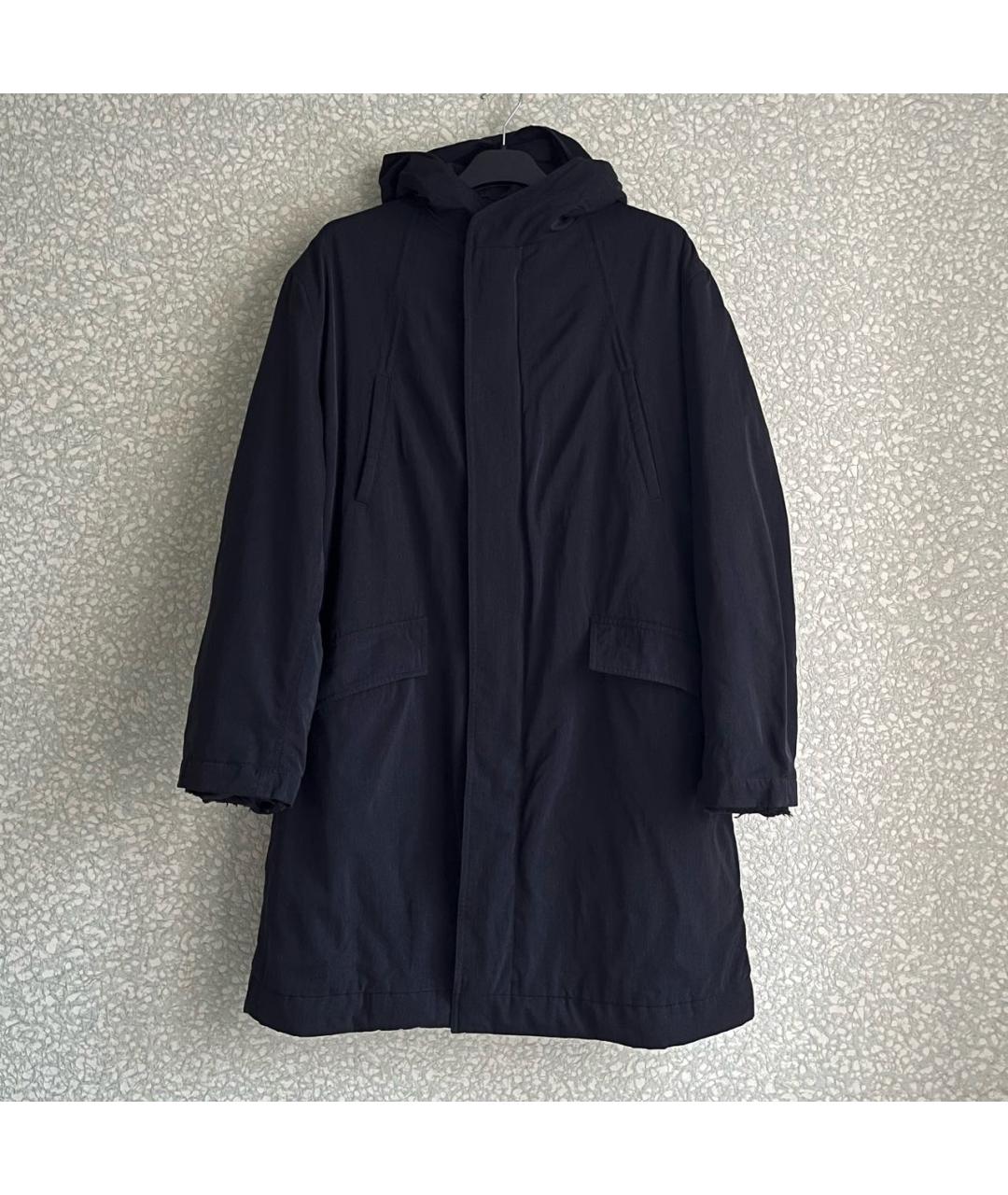 JIL SANDER Черная шерстяная парка, фото 9