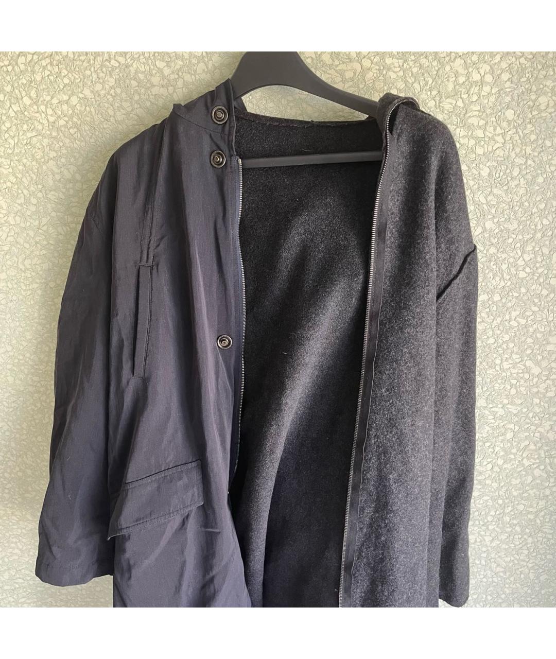 JIL SANDER Черная шерстяная парка, фото 3