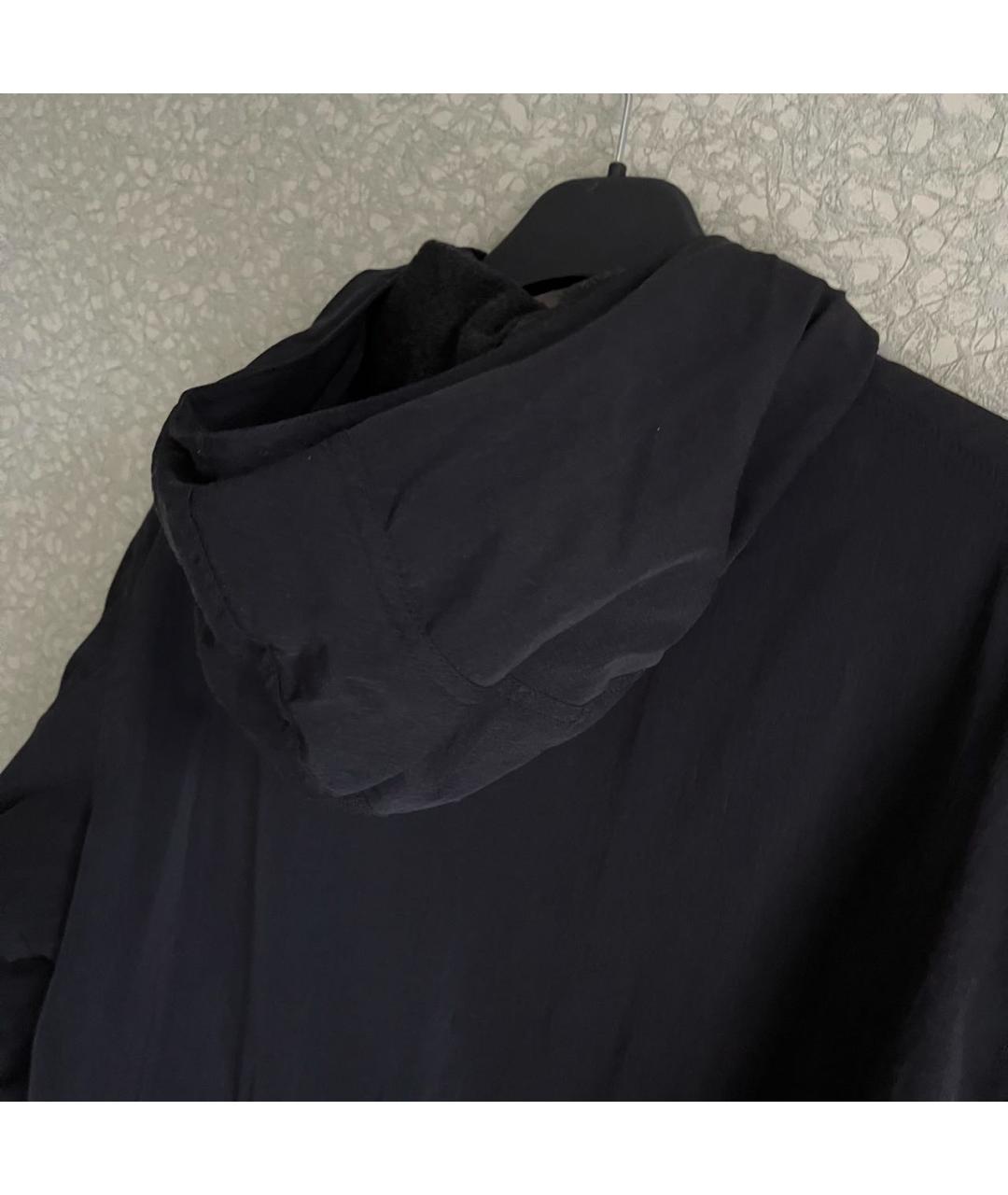 JIL SANDER Черная шерстяная парка, фото 7