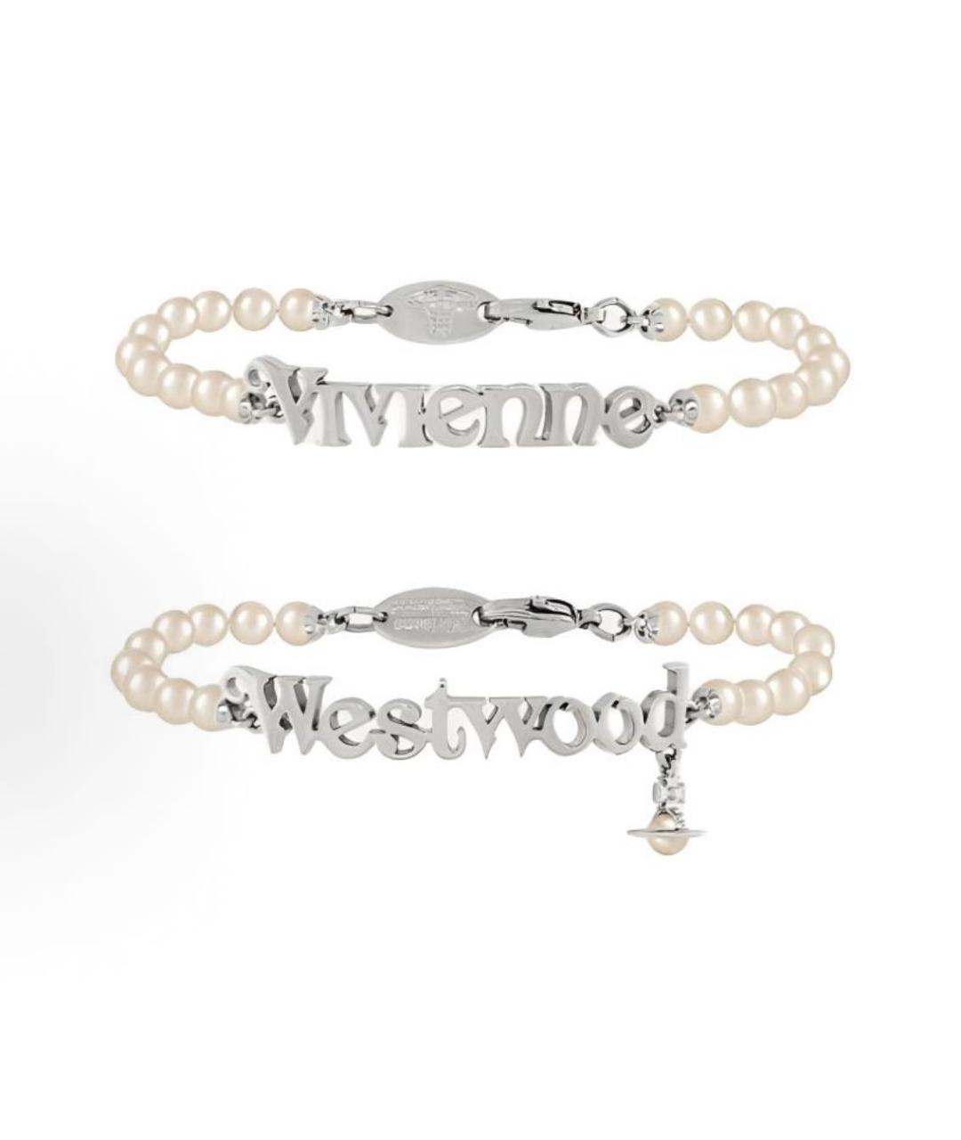 VIVIENNE WESTWOOD Серебряное жемчужное колье, фото 6
