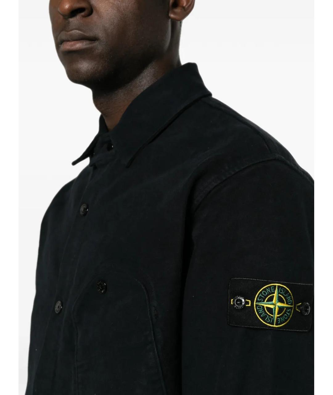 STONE ISLAND Синяя хлопковая куртка, фото 5