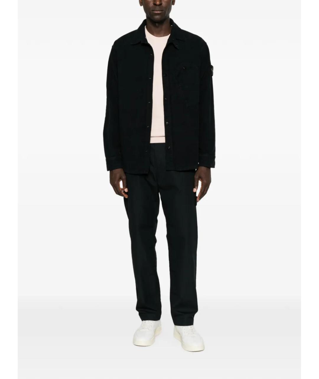 STONE ISLAND Синяя хлопковая куртка, фото 2