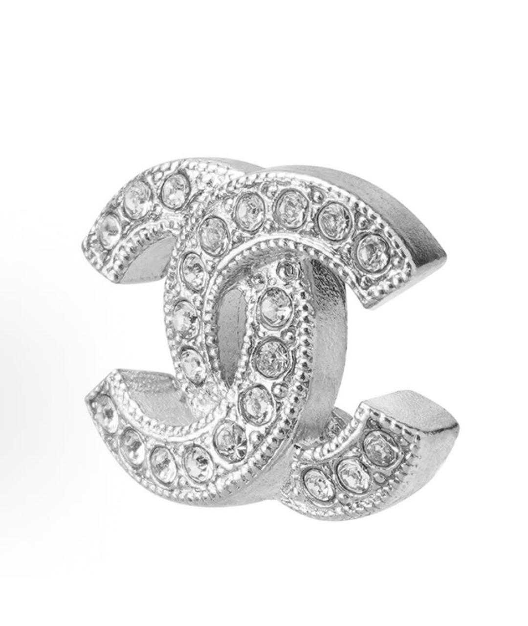 CHANEL Серебряные серебряные серьги, фото 2